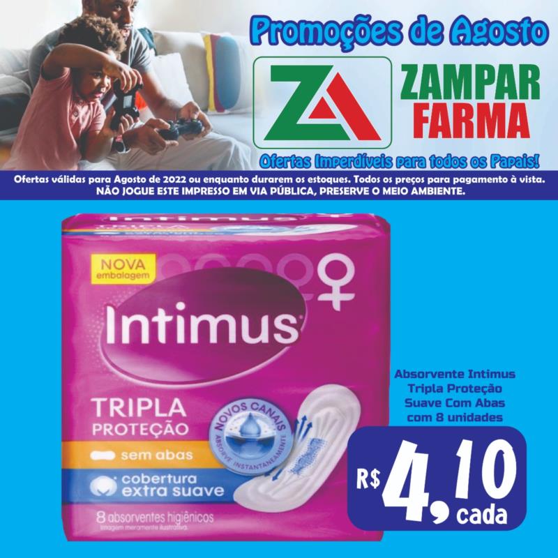 Veja mais ofertas de agosto da Zampar Farma