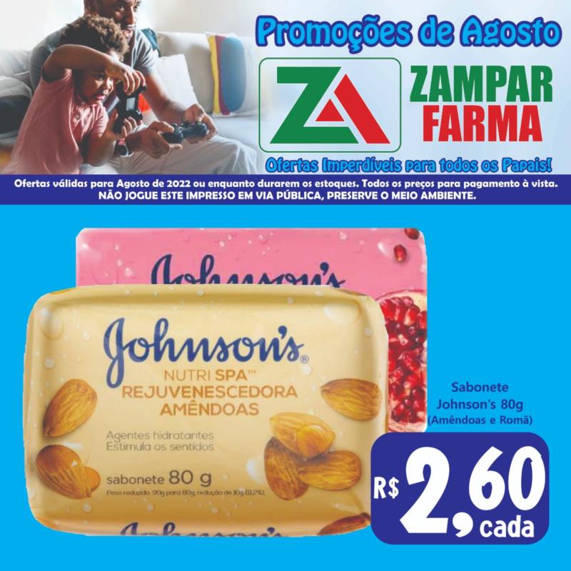 Veja mais ofertas de agosto da Zampar Farma