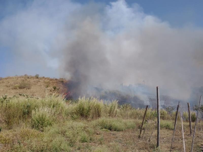 Em Guaranésia, proprietário ateia fogo em chácara e recebe voz de prisão dos bombeiros 