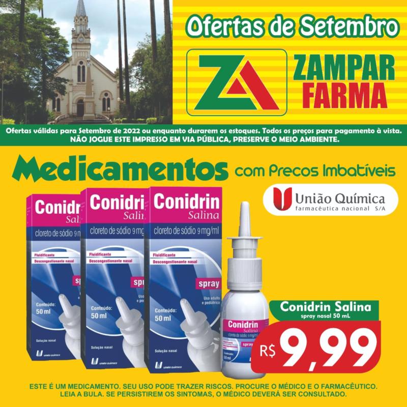 Ofertas de Setembro na Zampar Farma 