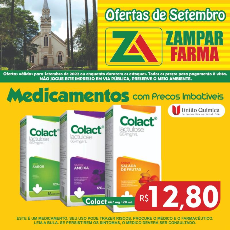 Ofertas de Setembro na Zampar Farma 