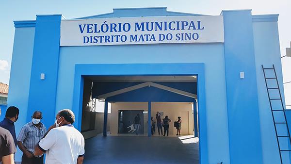 Ampliação do velório é inaugurada na Mata do Sino