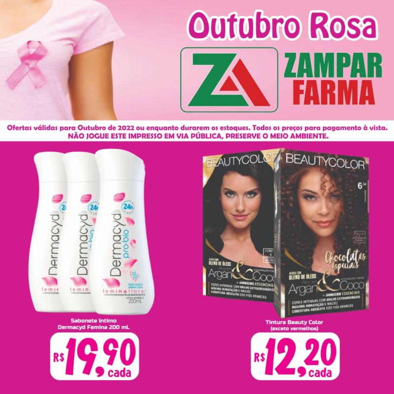 Ofertas de outubro na Zampar Farma 