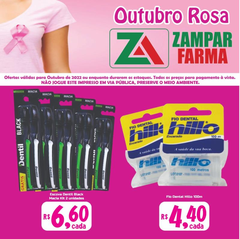 Ofertas de outubro na Zampar Farma 