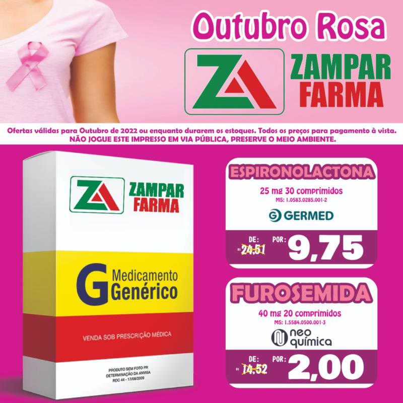 Ofertas de outubro na Zampar Farma 