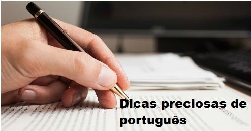 DICAS DE PORTUGUÊS - Observação sobre pontuação