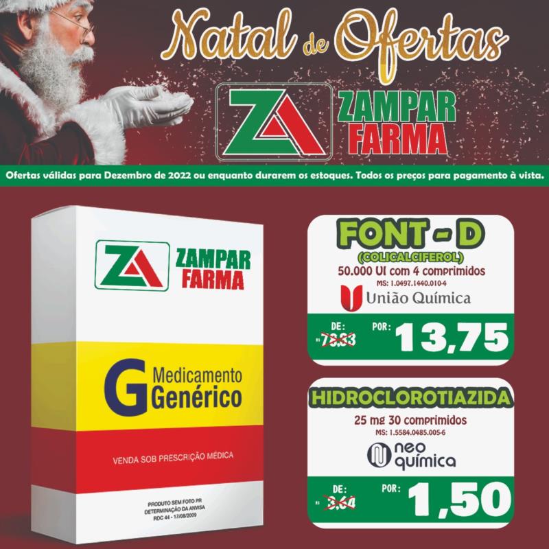 E continua o Natal de Ofertas da Zampar Farma  