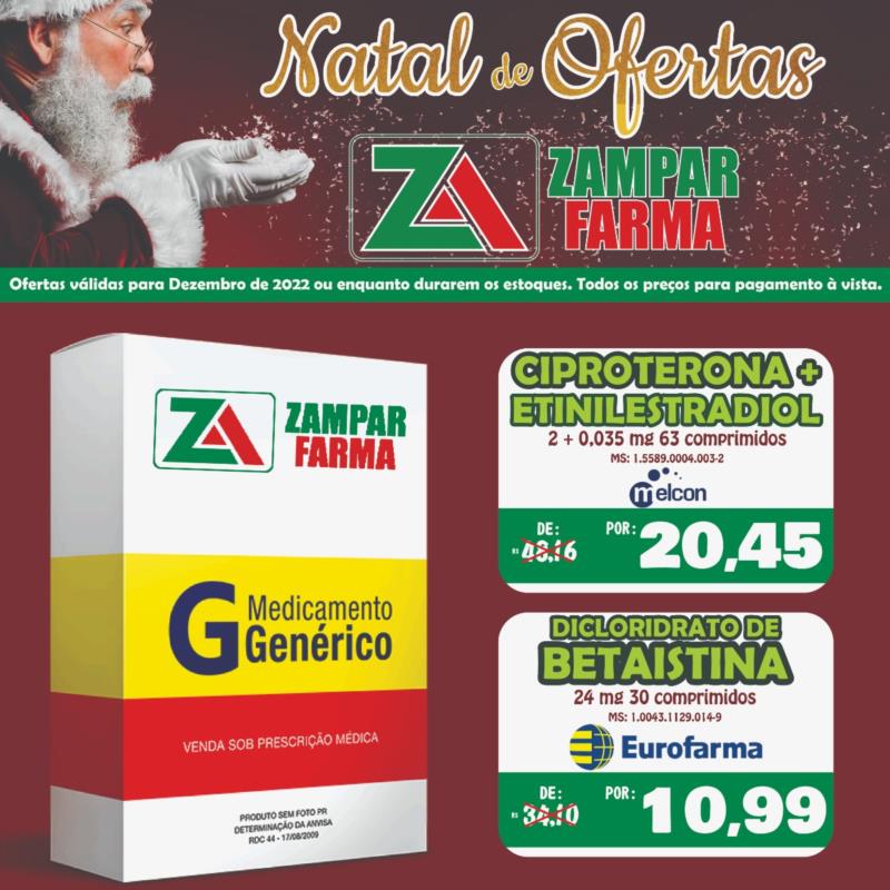 E continua o Natal de Ofertas da Zampar Farma  