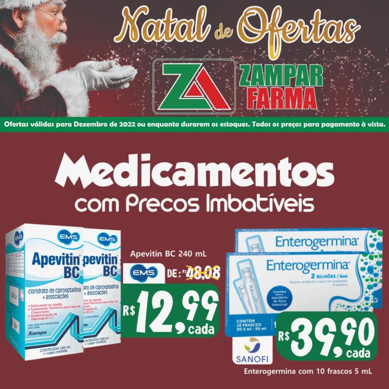 E continua o Natal de Ofertas da Zampar Farma  