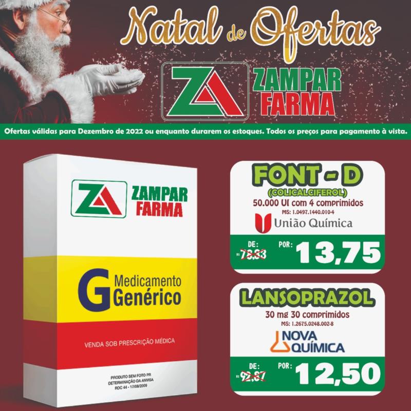 E continua o Natal de Ofertas da Zampar Farma  