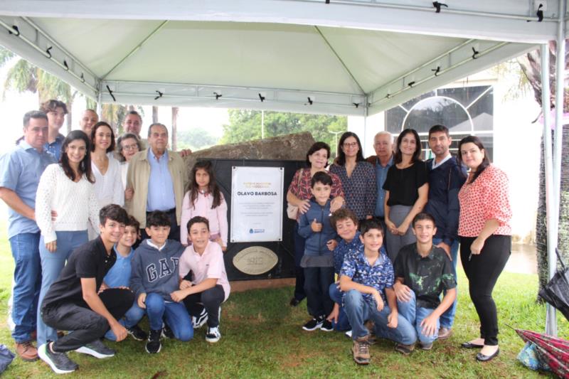 Parque da Mogiana recebe o nome de Olavo Barbosa 