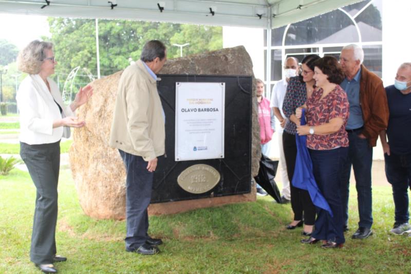 Parque da Mogiana recebe o nome de Olavo Barbosa 