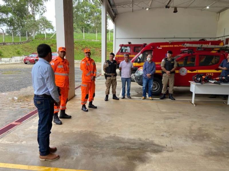 Corpo de Bombeiros de Guaxupé recebe novos equipamentos para resgate através de emenda parlamentar