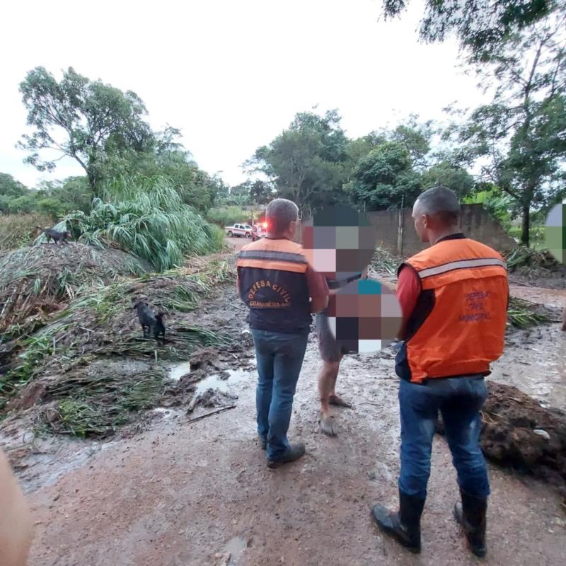 Forte chuva causou estragos em Guaxupé e região 