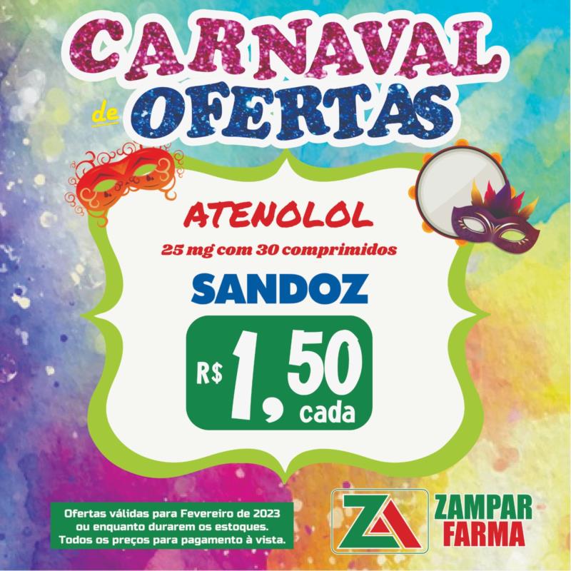 Carnaval de ofertas na Zampar Farma 