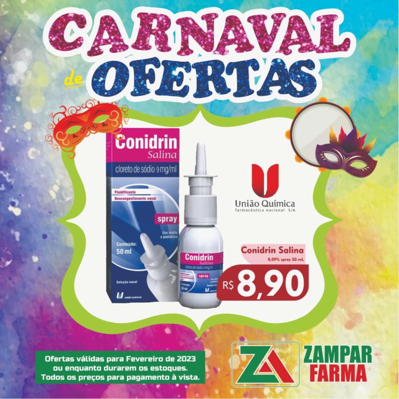 E continua o Carnaval de Ofertas da Zampar Farma 