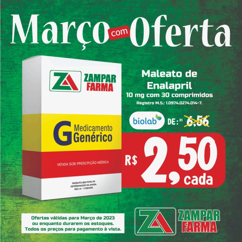 Ofertas de março na Zampar Farma 