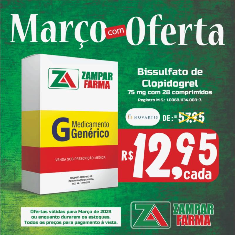 Ofertas de março na Zampar Farma 