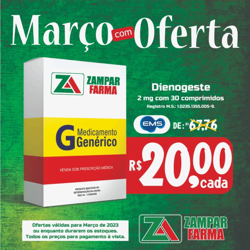 Ofertas de março na Zampar Farma 