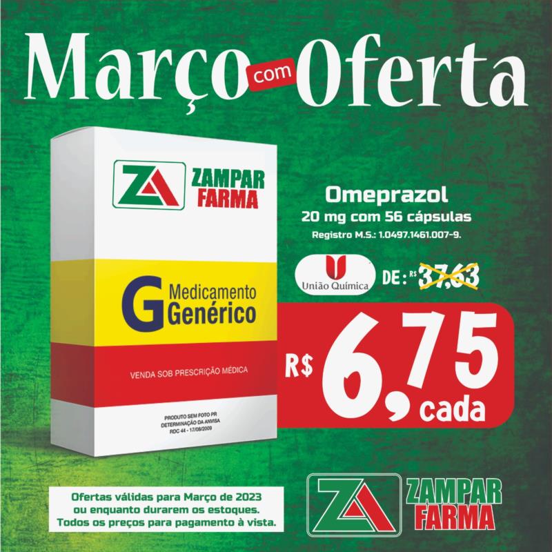 Ofertas de março na Zampar Farma 