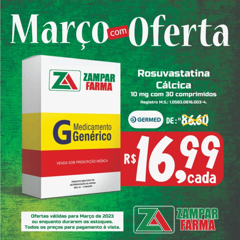 Ofertas de março na Zampar Farma 