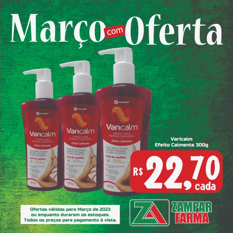 Ofertas de março na Zampar Farma 