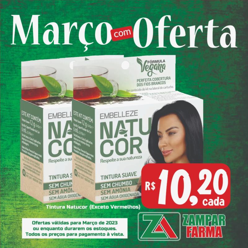 Ofertas de março na Zampar Farma 