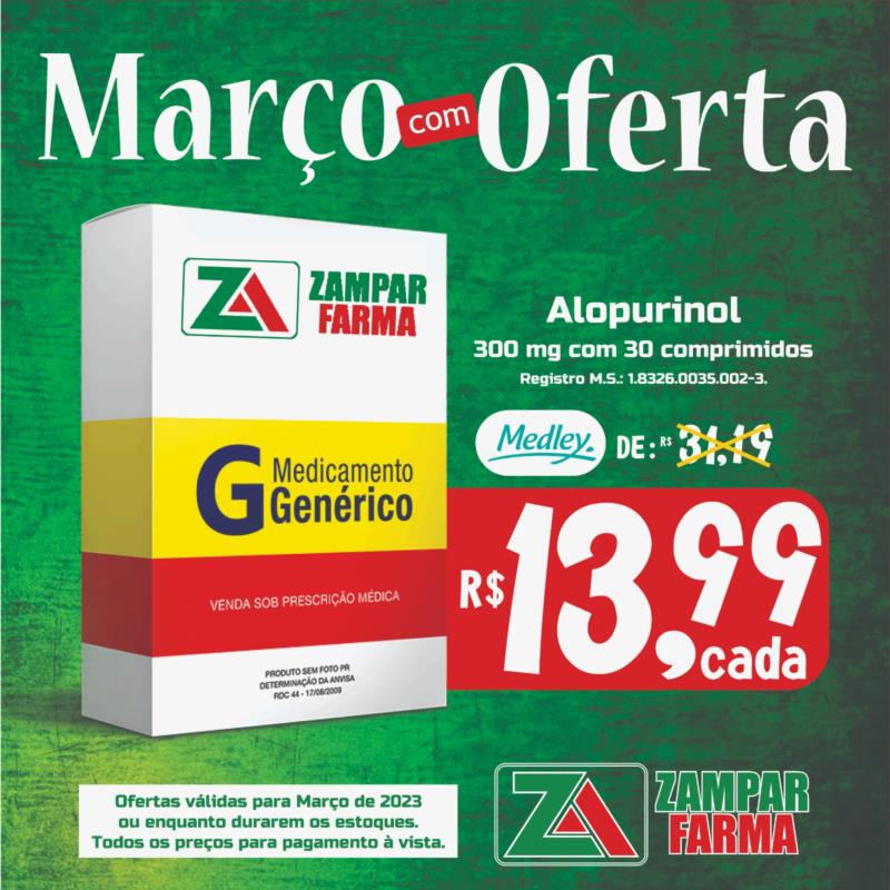 Ofertas de março na Zampar Farma 