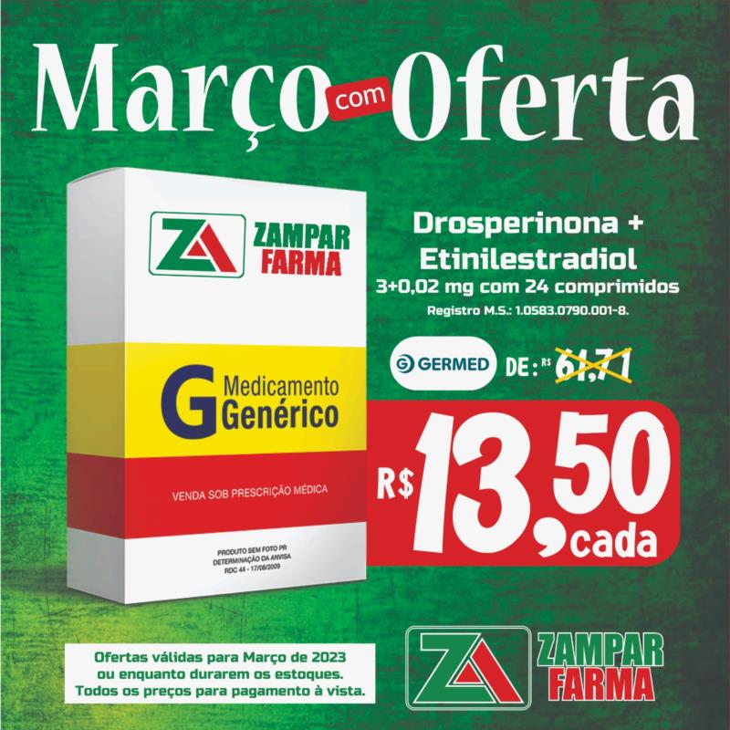 Ofertas de março na Zampar Farma 