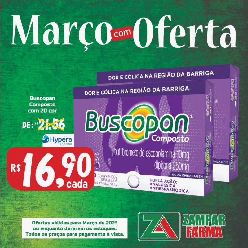 E continuam as ofertas de março da Zampar Farma 