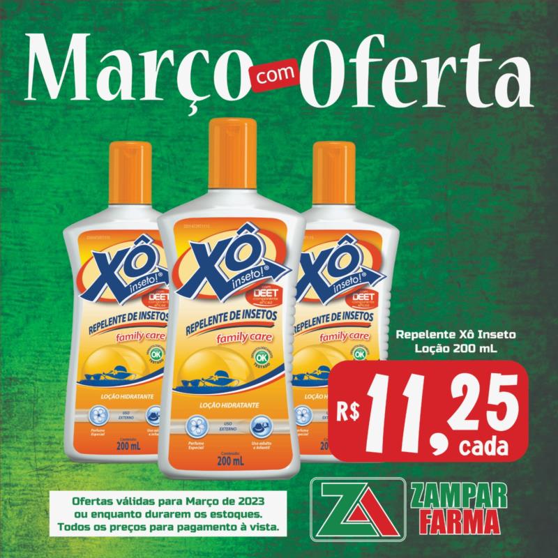 E continuam as ofertas de março da Zampar Farma 