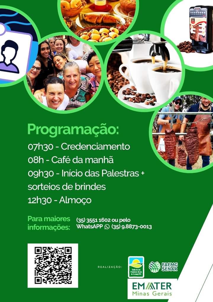 1º Encontro de Produtoras Rurais de Guaxupé e São Pedro da União será no dia 15 de abril 