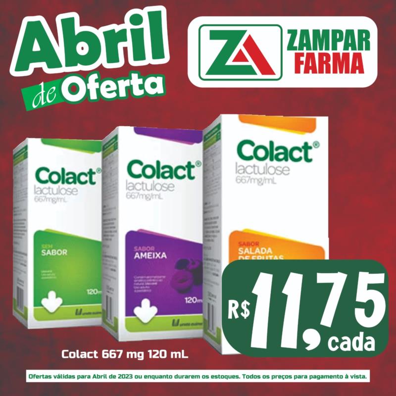 Ofertas de abril na Zampar Farma 