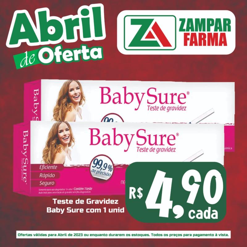 Ofertas de abril na Zampar Farma 