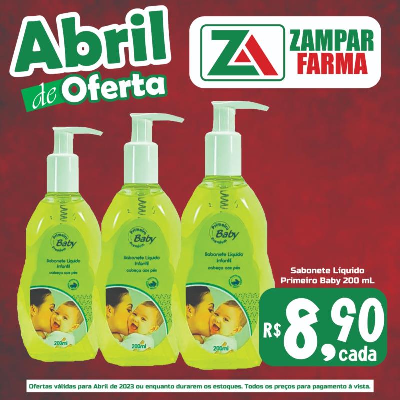 Ofertas de abril na Zampar Farma 