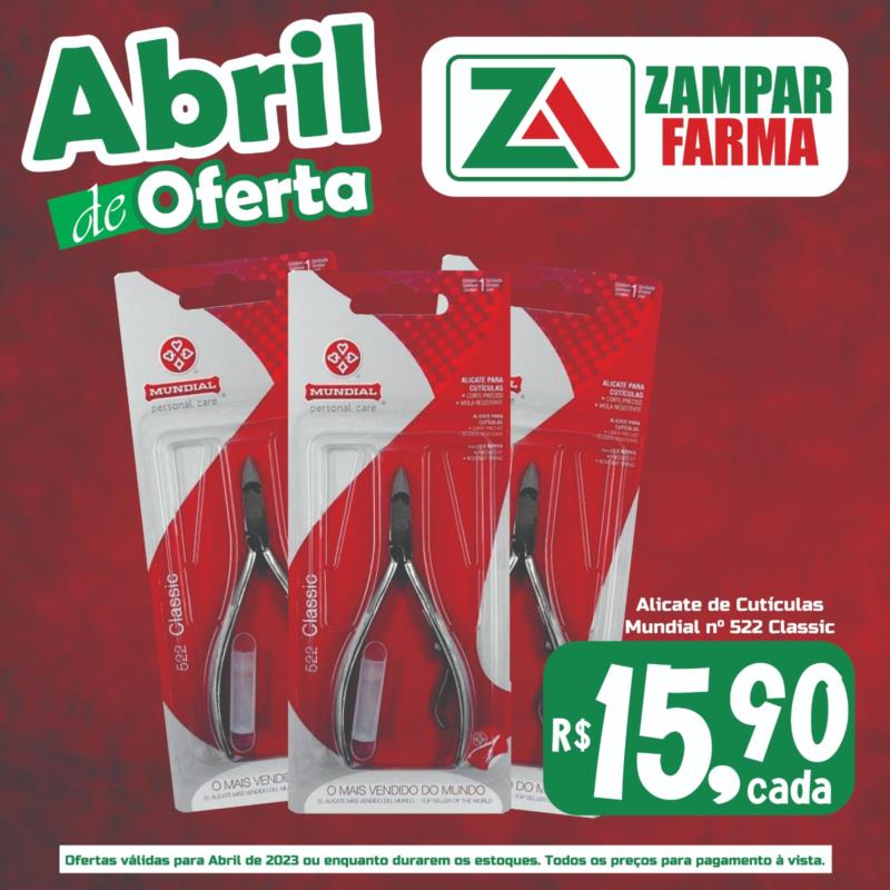 E continuam as ofertas de abril na Zampar Farma 