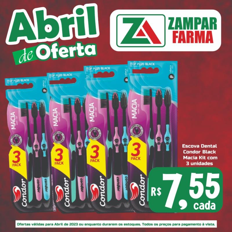 E continuam as ofertas de abril na Zampar Farma 