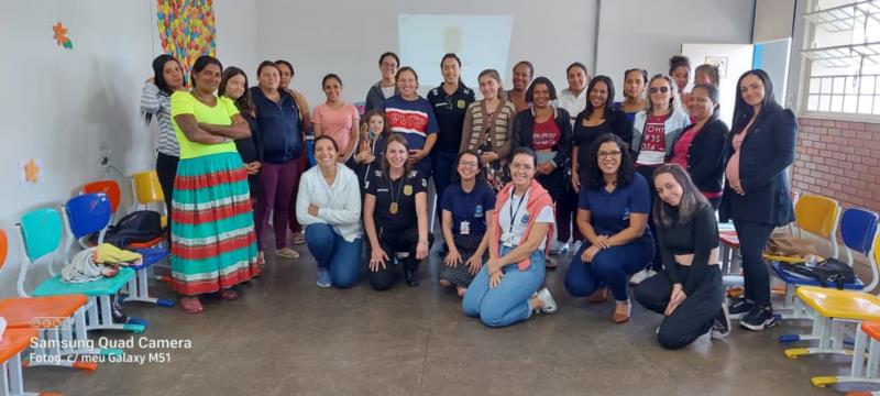 Polícia Civil promove palestra de conscientização sobre violência doméstica e familiar em Guaxupé 