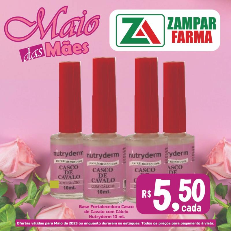 Ofertas de Maio da Zampar Farma 