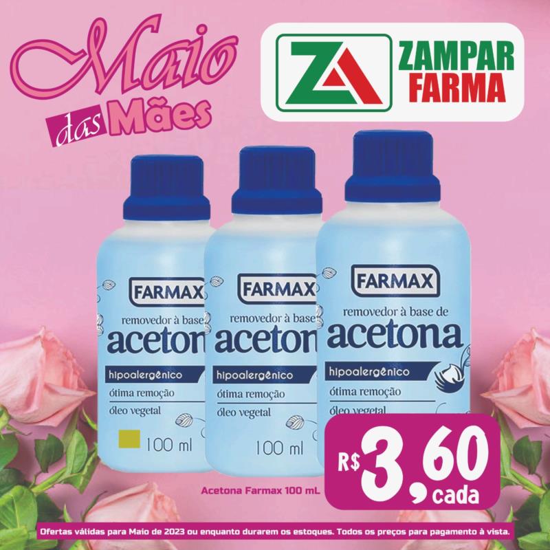 Ofertas de Maio da Zampar Farma 