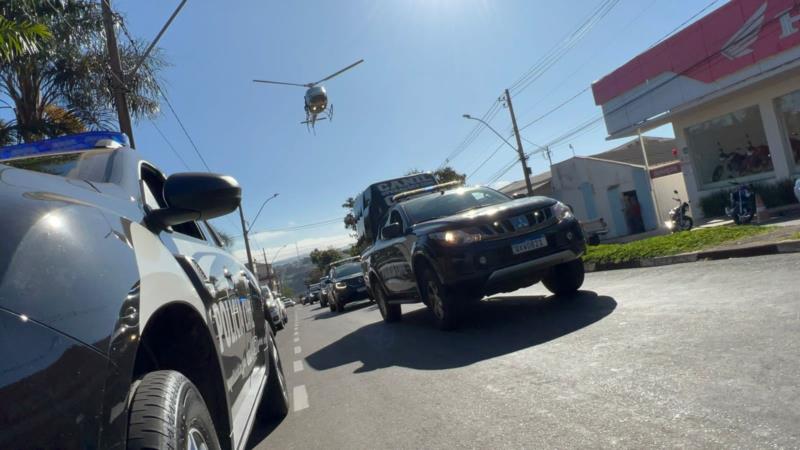 Em Guaxupé, Operação Atlas deflagrada pela Polícia Civil, prende quatro suspeitos por tráfico de drogas 