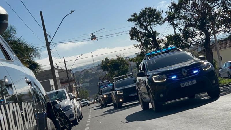 Em Guaxupé, Operação Atlas deflagrada pela Polícia Civil, prende quatro suspeitos por tráfico de drogas 