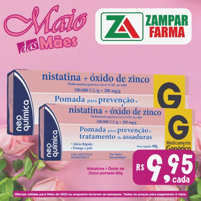 Mais Ofertas de Maio na Zampar Farma