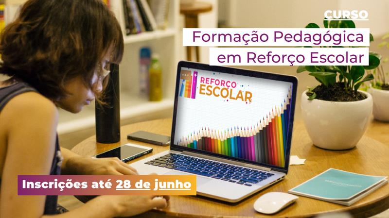 Secretaria de Educação abre inscrições para curso de formação pedagógica em reforço escolar 