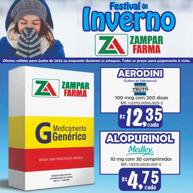 E continua o Festival de Ofertas de Inverno na Zampar Farma