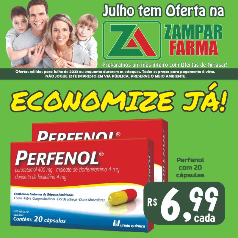 Ofertas do mês de Julho na Zampar Farma 