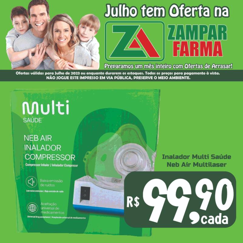 E continuam as ofertas do mês de Julho na Zampar Farma