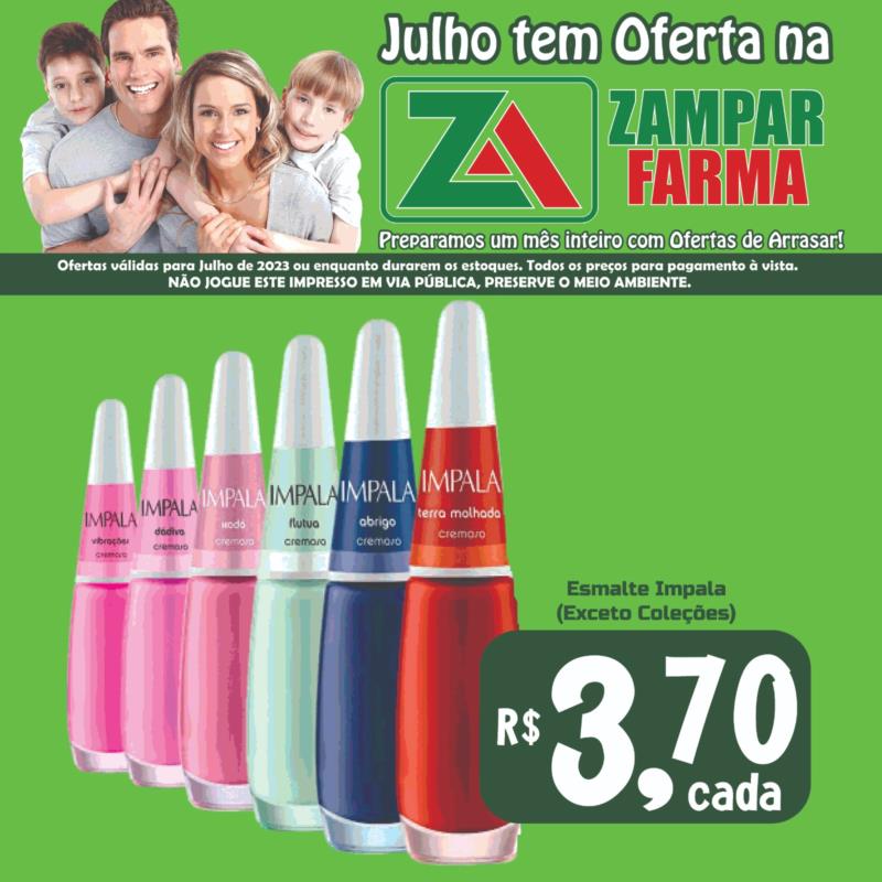 E continuam as ofertas do mês de Julho na Zampar Farma