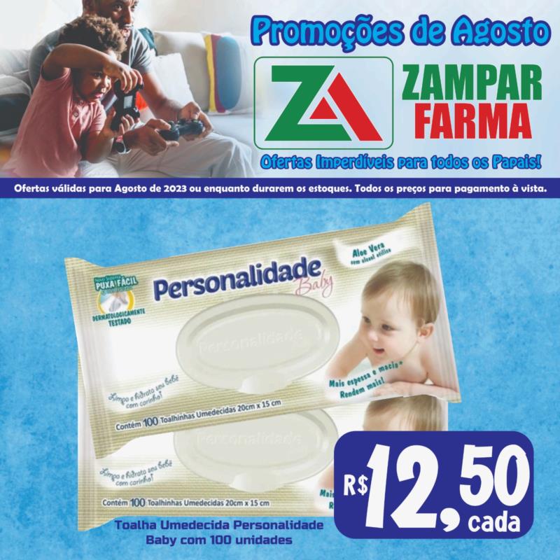 Promoções de Agosto na Zampar Farma 