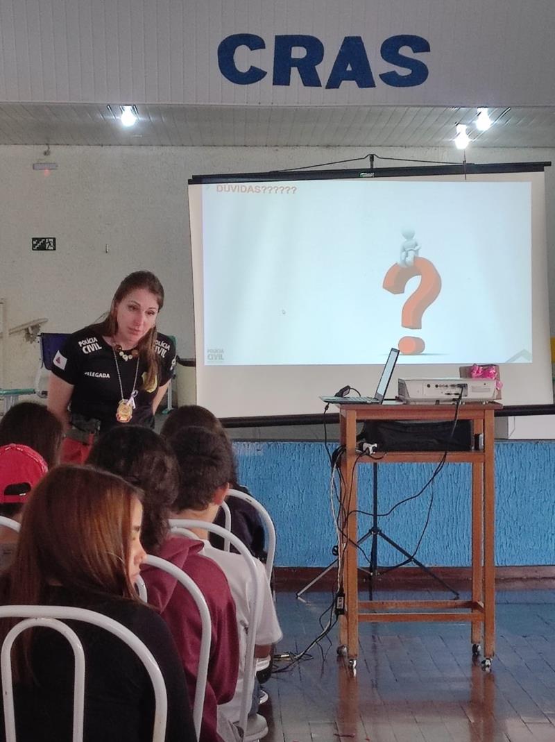 Em Guaxupé, palestra de conscientização para adolescentes abordou temas como Lei Maria da Penha e violência de gênero